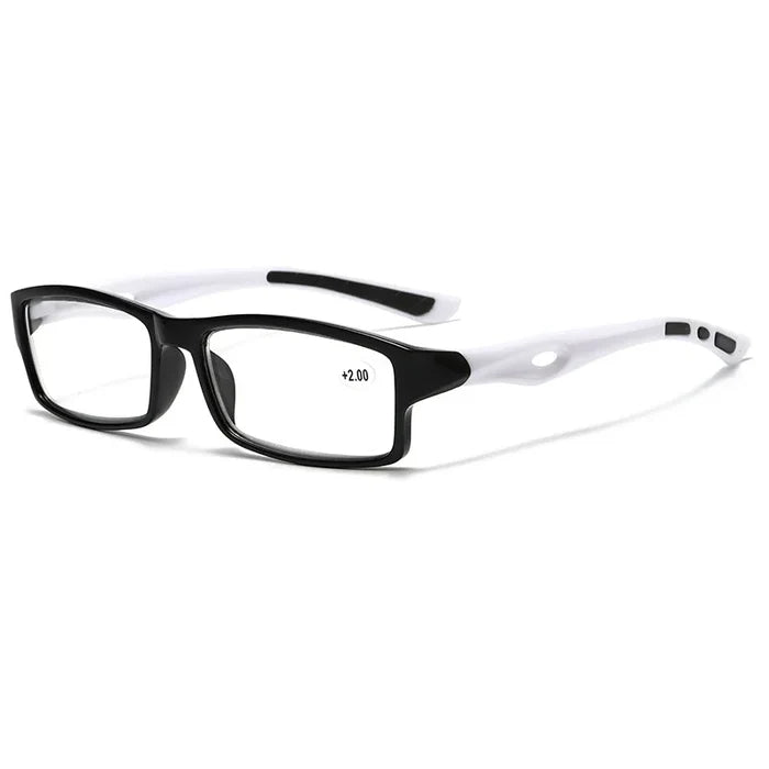 Black-white / Photochromic progressive multifocal reading glasses