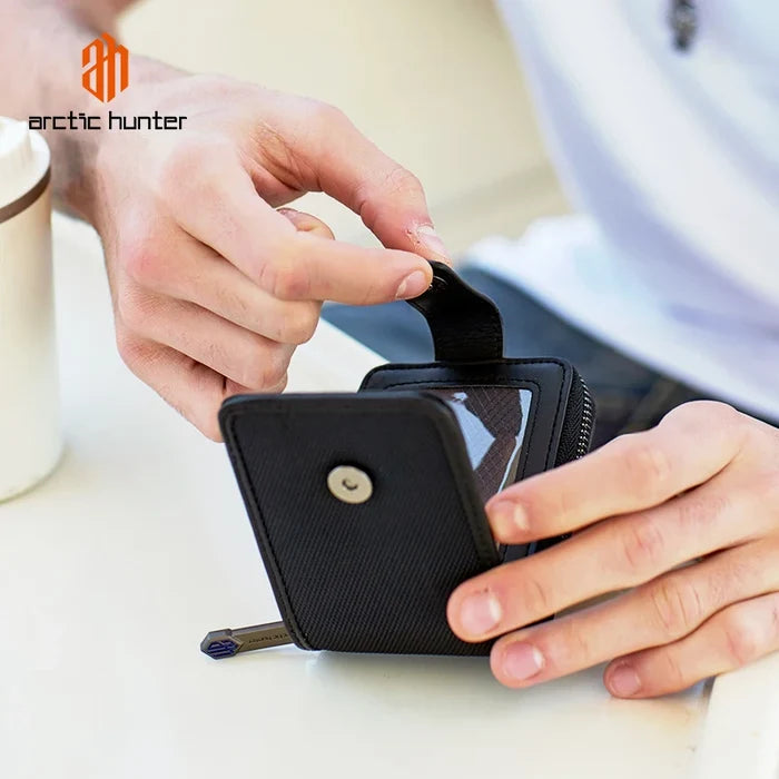Arctic Hunter Microfiber Wallet with Coin Pocket