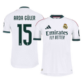 ARDA GÜLER #15 Real Madrid Home Player Version Jersey 2026/27
