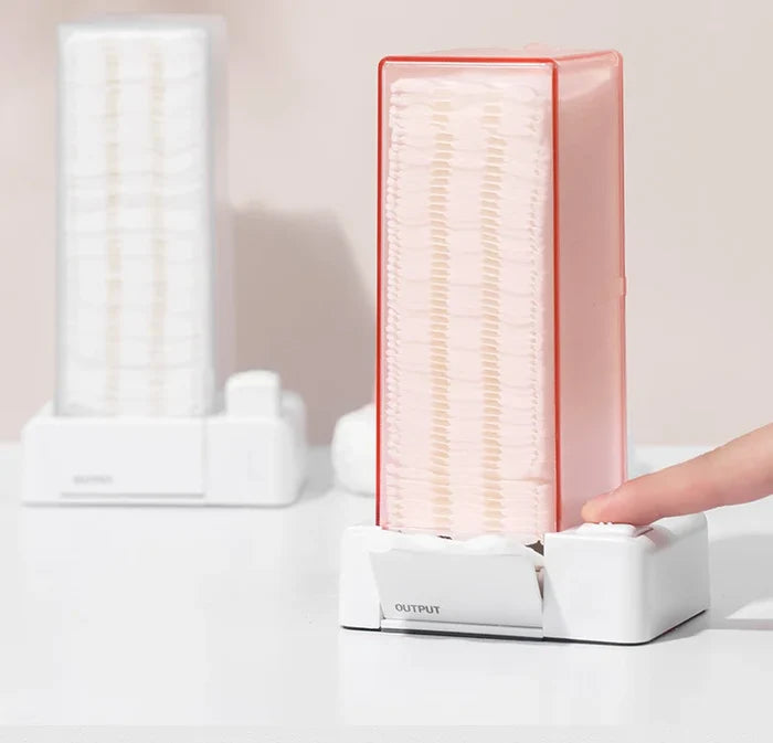 Automatic Cotton Pad Dispenser & Organizer