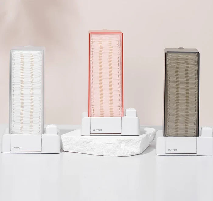 Automatic Cotton Pad Dispenser & Organizer