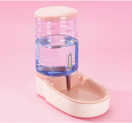 Automatic Pet Dog Feeder & Drinking Fountain