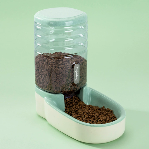 Automatic Pet Dog Feeder & Drinking Fountain
