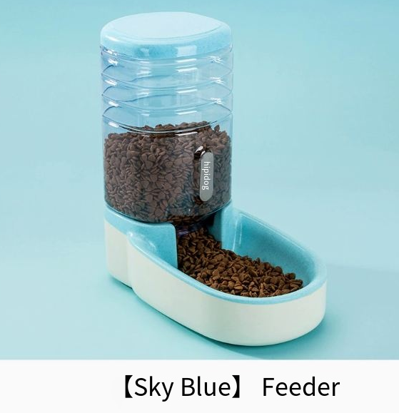 Automatic Pet Dog Feeder & Drinking Fountain