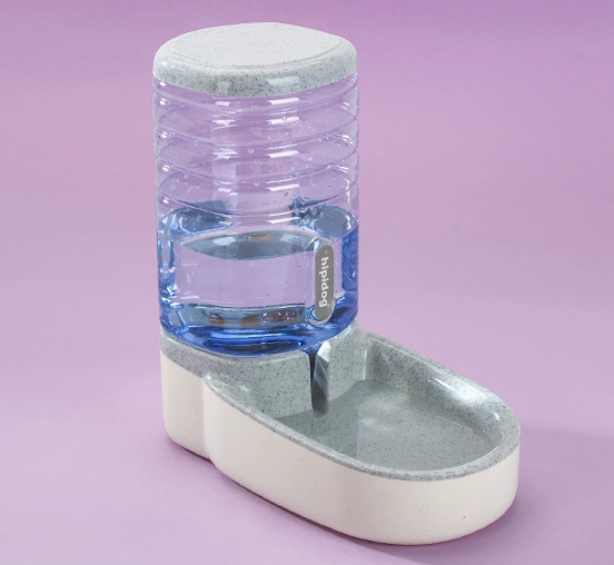 Automatic Pet Dog Feeder & Drinking Fountain