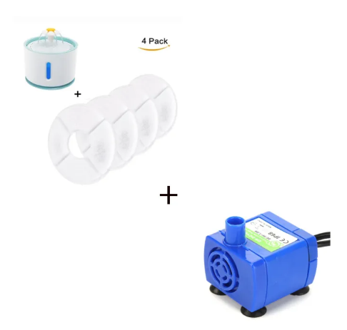USB / Blue 4filter pump