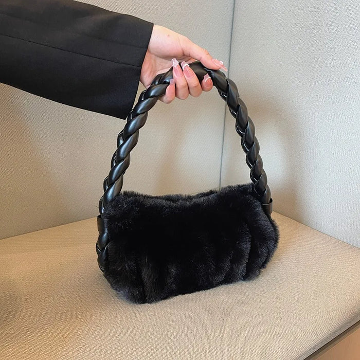 Autumn New Twist Woven Versatile High-end Sense