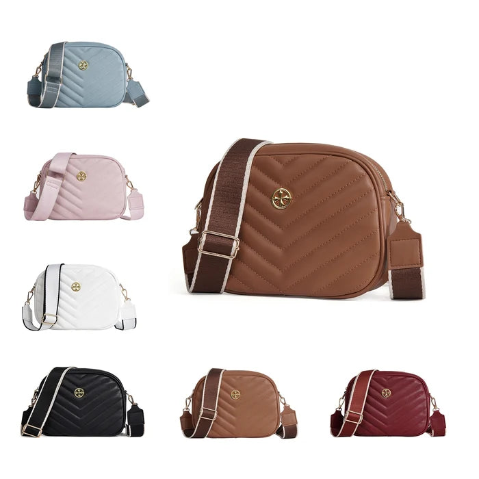 Baellerry Women's Cross-Body Zipper Shoulder Bag Large Capacity