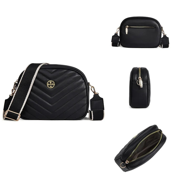 Baellerry Women's Cross-Body Zipper Shoulder Bag Large Capacity