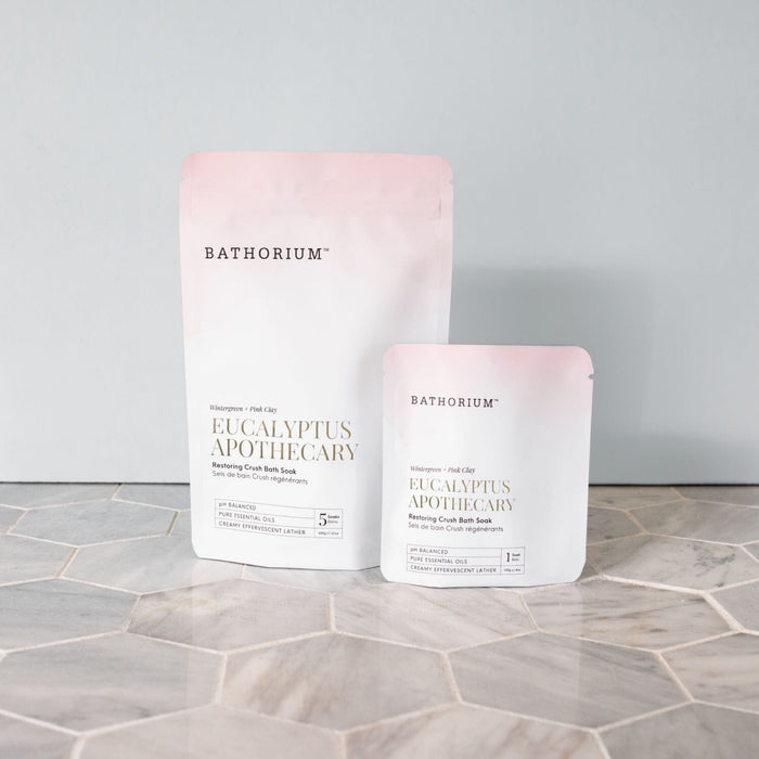 Bathorium Crush Rejuvenating Bath Soak - Eucalyptus Apothecary (Size Options) Bath Salt / Soaks Bathorium