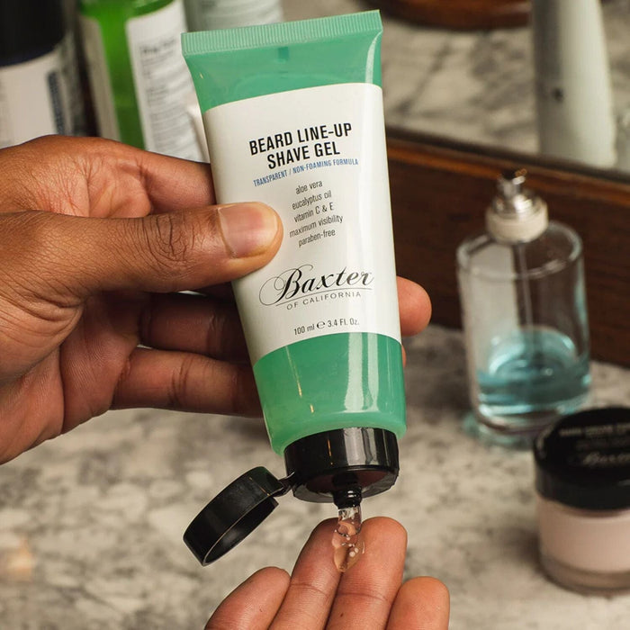 Baxter of California Beard Line-Up Shave Gel (100ml) Shaving Gels Baxter Of California