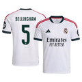 BELLINGHAM #5 Real Madrid Home Soccer Jersey 2026/27