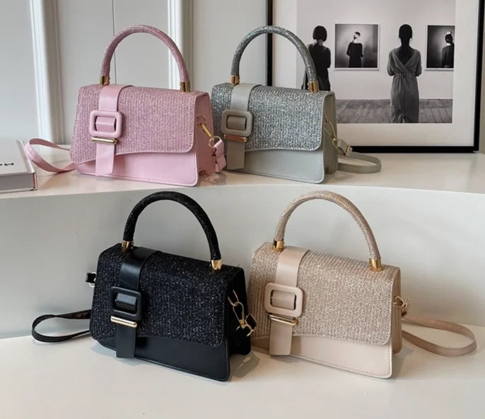BESTELLA High Quality Solid Color Lady PU Leather bag