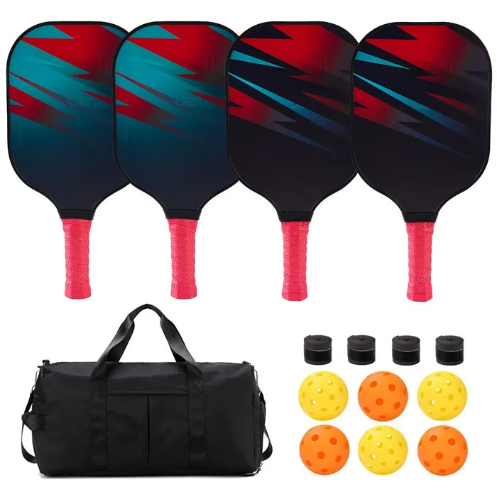Black Women's Quilted Triangle Pickleball Backpack Crossbody Sling