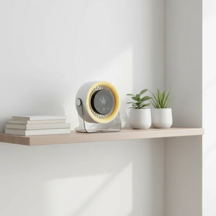 Bladeless Table/Desk Fan with Touch Control 100 Speeds Rechargeable