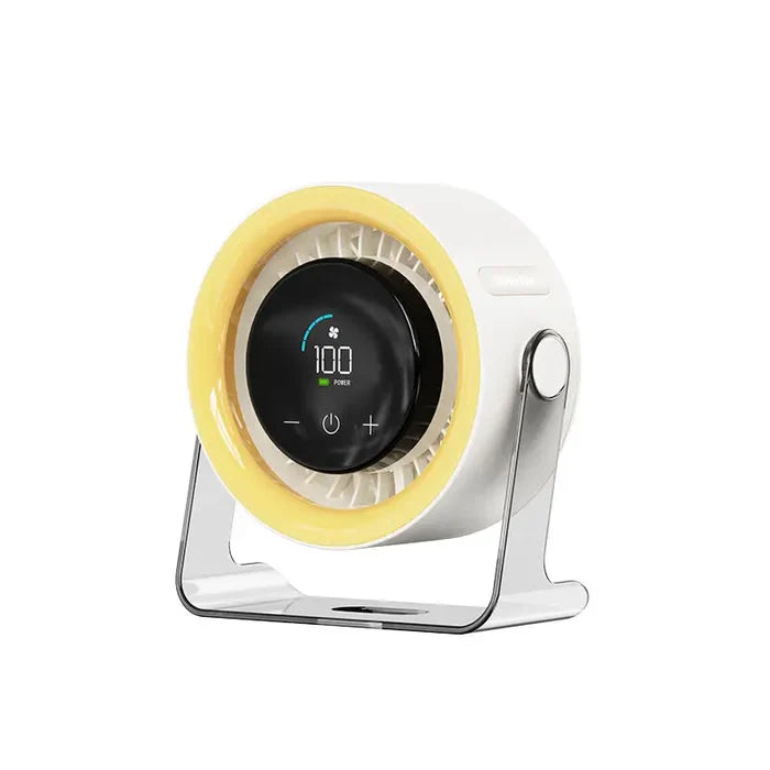 Bladeless Table/Desk Fan with Touch Control 100 Speeds Rechargeable