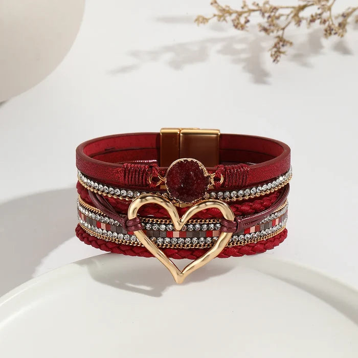 19.5CM / Dark red