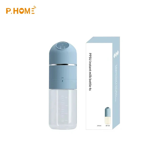 BPA-Free 240ml Glass Baby Feeding Bottle