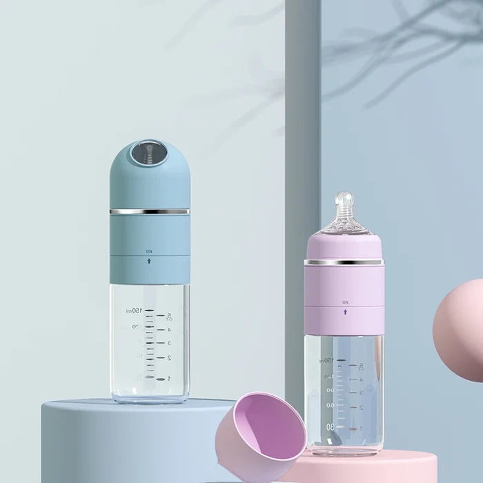 BPA-Free 240ml Glass Baby Feeding Bottle