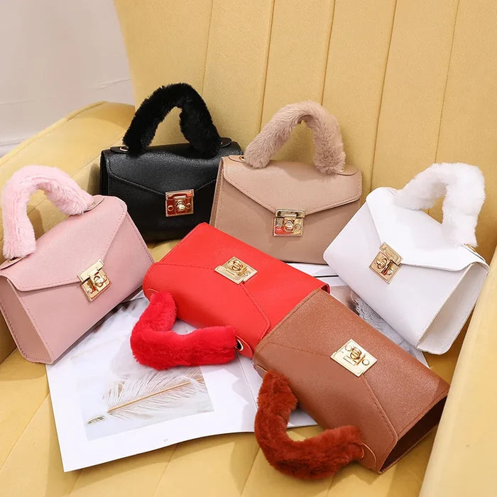 Bulong New Style Fashion Ladies Handbags Solid Color Plain