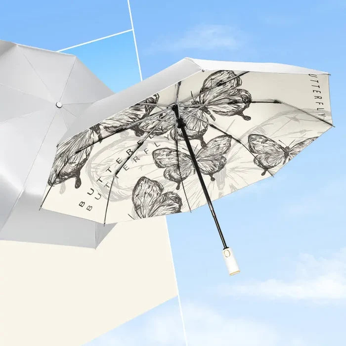 Business Gifts Modern Design Alloy Handle Advanced Sunshade Umbrella