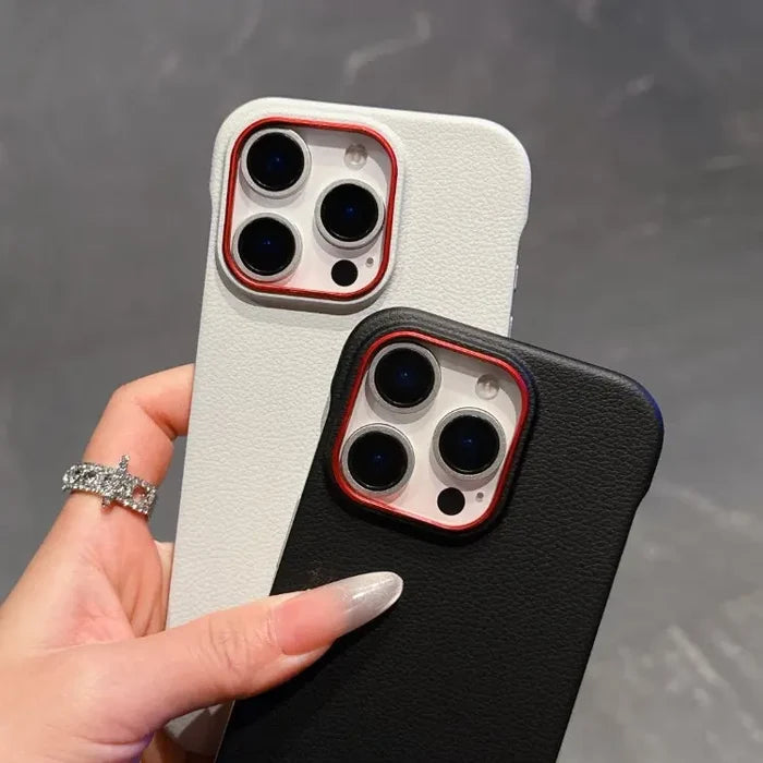 Business Slim Thin Borderless Phone Case for iPhone