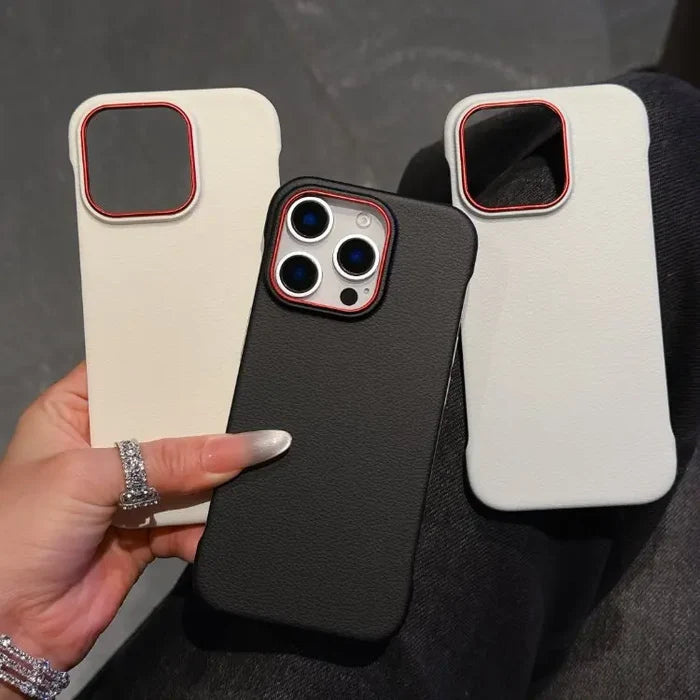Business Slim Thin Borderless Phone Case for iPhone