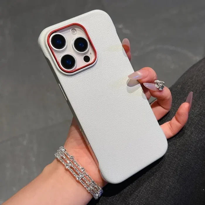 Business Slim Thin Borderless Phone Case for iPhone