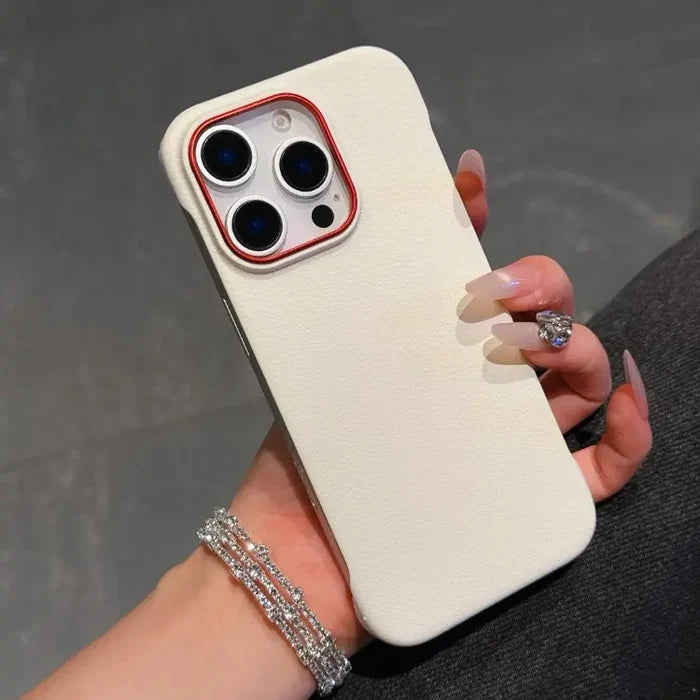 Business Slim Thin Borderless Phone Case for iPhone