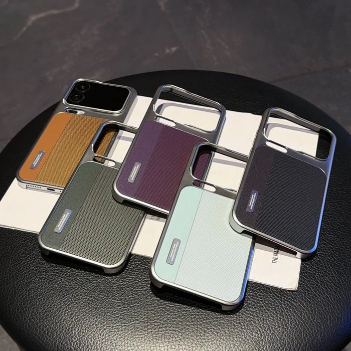 Business Ultra Thin Electroplating Leather Phone Case for Xiaomi