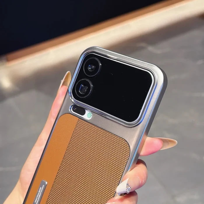 Business Ultra Thin Electroplating Leather Phone Case for Xiaomi