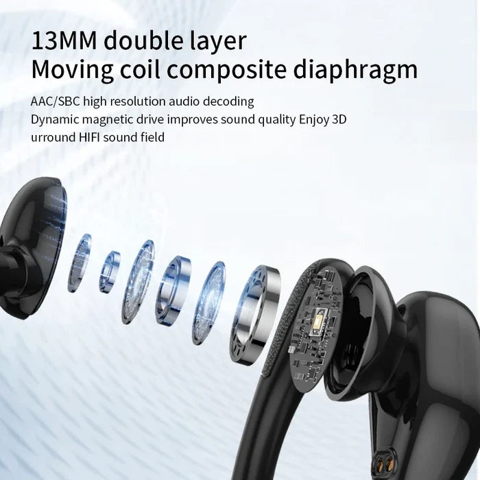BX17 TWS 5.4 Hybrid Noise Cancelling Earbuds
