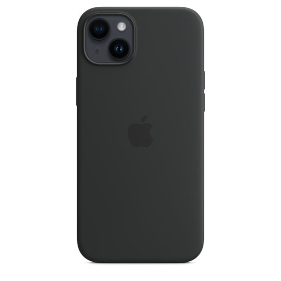 Capa Silicone MagSafe iPhone 14 Plus - Meia-noite