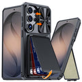 CardGuard Pro Samsung S26 Ultra Case – Sliding Camera Cover with Stand & Anti-Fall Protection