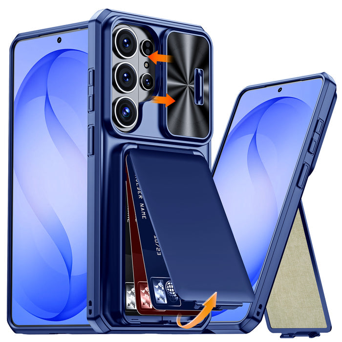 CardGuard Pro Samsung S26 Ultra Case – Sliding Camera Cover with Stand & Anti-Fall Protection