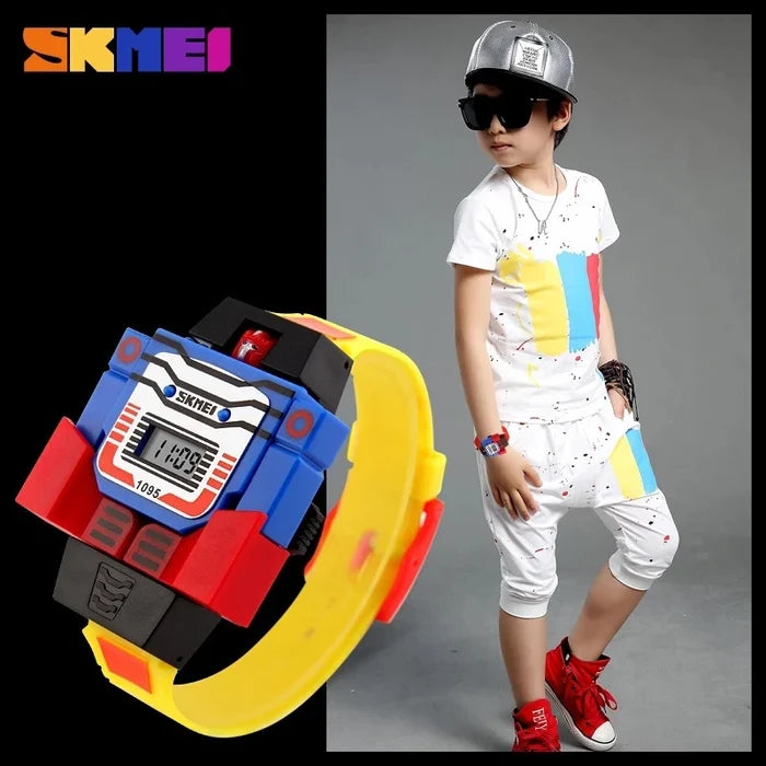 Cartoon Kids Digital Wristwatch