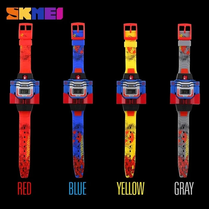 Cartoon Kids Digital Wristwatch