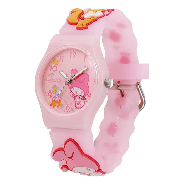 Cartoon Sanrio Kids Quartz Watch - 35mm Silicone Strap