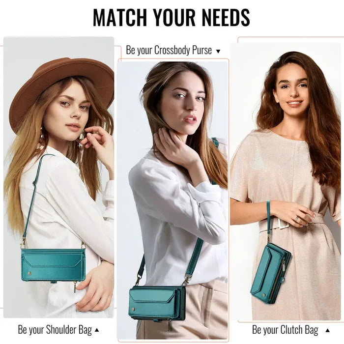 CaseMe PU Leather Wallet Case for iPhone