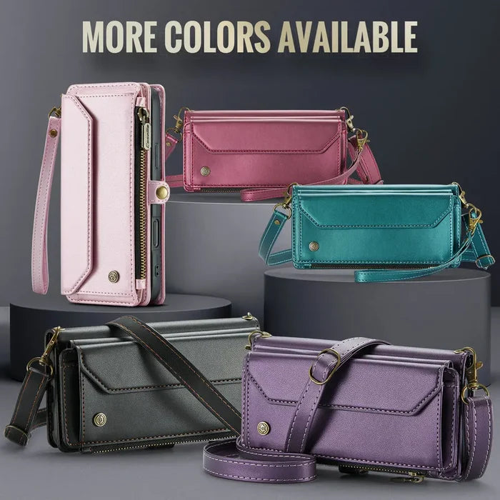 CaseMe PU Leather Wallet Case for iPhone