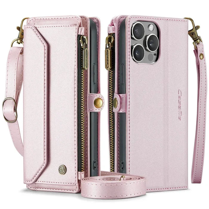 CaseMe PU Leather Wallet Case for iPhone