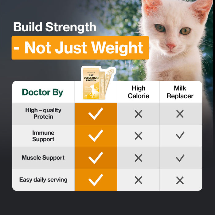 Cat Colostrum Protein for Cats Immune & Muscle Support