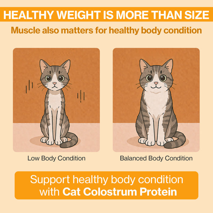 Cat Colostrum Protein for Cats Immune & Muscle Support