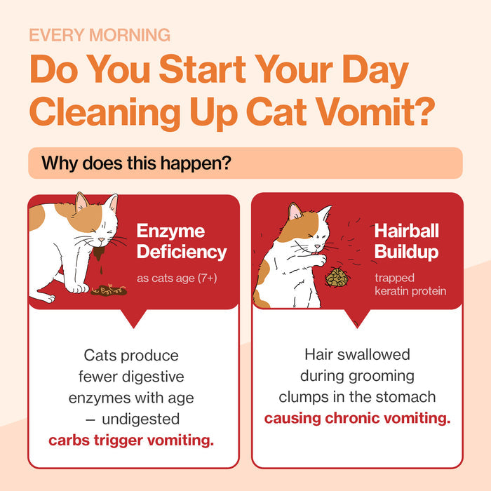 Cat Enzymes Swift for Cat Vomiting Care Support