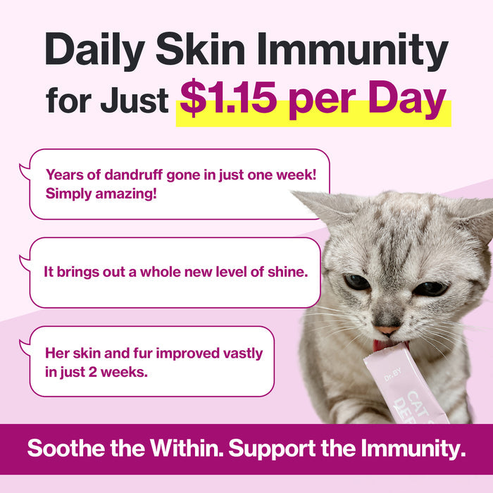 Cat Silk Derma for Cats Skin & Coat Health Support