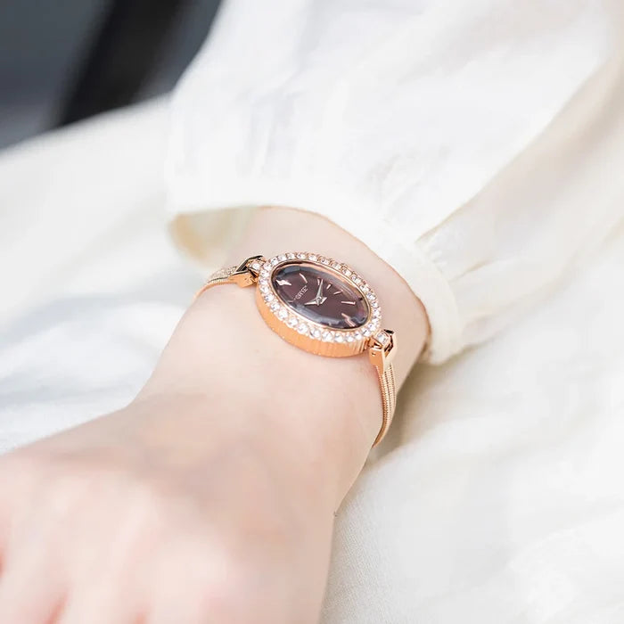 CHANGEVER Rose Gold Diamond Women's Watch