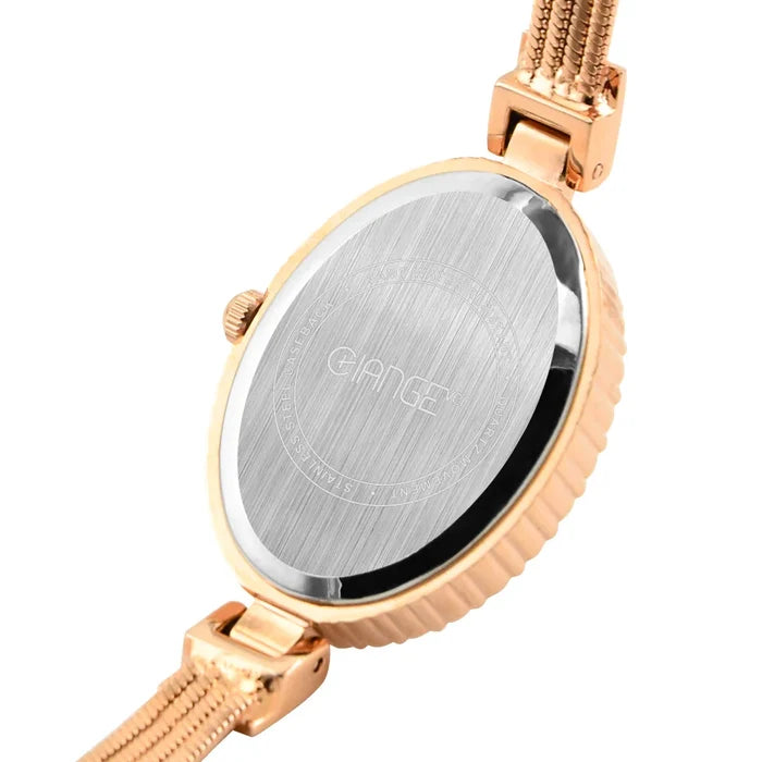 CHANGEVER Rose Gold Diamond Women's Watch