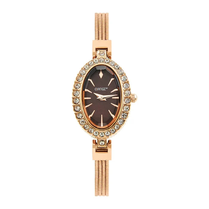 CHANGEVER Rose Gold Diamond Women's Watch