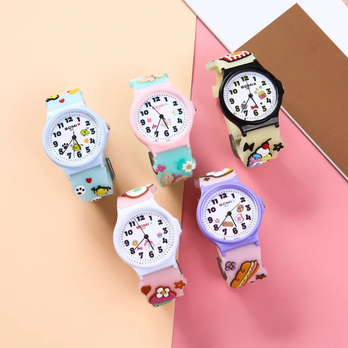 Charming 3D Cartoon Kids' Quartz Watch