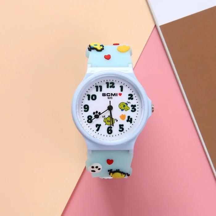Charming 3D Cartoon Kids' Quartz Watch